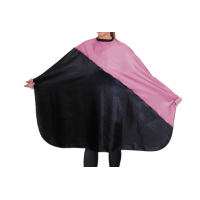 Накидка чорно-рожева нейлон гумка на липучці - Eurostil 01840/70