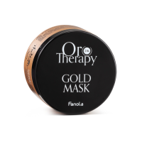 Відновлювальна маска з активними мікрочасточками золота - Fanola Oro Therapy Oro Puro Mask 300 мл