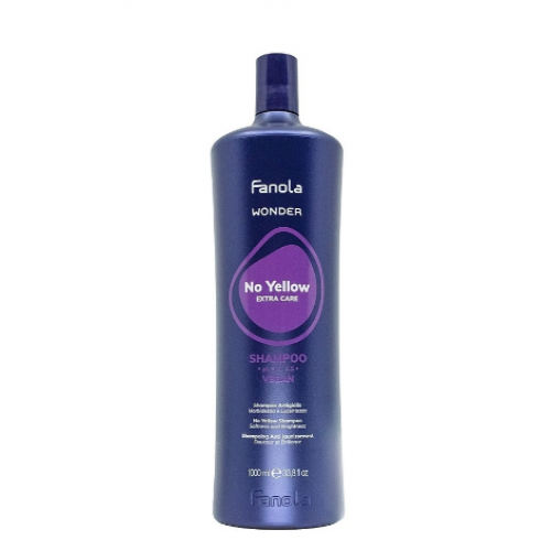 Шампунь антижовтий для волосся - Fanola Wonder No Yellow Extra Care Shampoo 350 мл