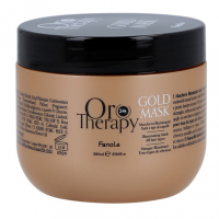 Відновлювальна маска з активними мікрочасточками золота - Fanola Oro Therapy Oro Puro Mask 300 мл