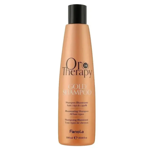 Шампунь з кертином і аргановим маслом - Fanola Oro Therapy Shampoo Oro Puro