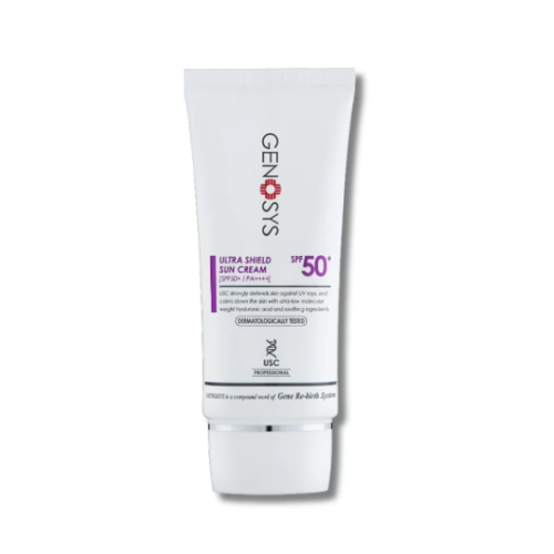Сонцезахисний крем для обличчя - Genosys Ultra Shield Sun Cream SPF 50+ 50 мл
