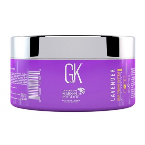 Маска для блондинок лавандовий відтінок - Global Keratin Lavender Bombshell Masque 200 мл