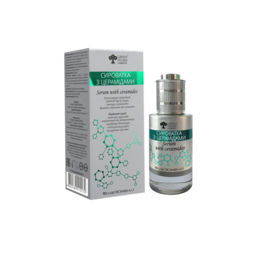 Сироватка з церамідами для обличчя - Green Pharm Cosmetic 30 мл