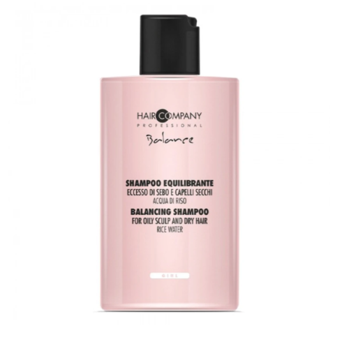 Шампунь для жирної шкіри та сухого волосся - Hair Company Chrono Age Balance Girl Sebum Balancing Shampoo 300 мл