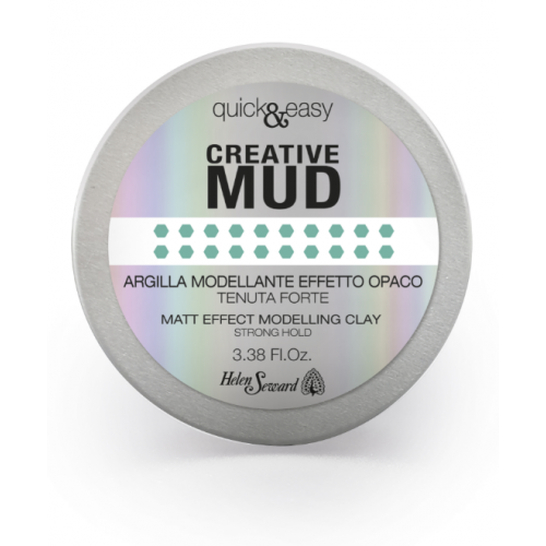 Глина з матовим ефектом сильної фіксації - Helen Seward Quick Easy Creative Mud 100 мл