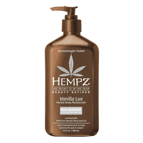 Молочко для тіла з ніацинамідом Ваніль Люкс - Hempz Vanilla Lux Herbal Body Moisturizer