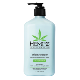 Зволожуюче молочко для тіла потрійної дії - Hempz Triple Moisture Herbal Whipped Body Creme