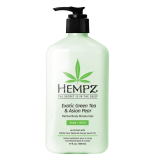 Зволожуюче молочко для тіла Зелений чай-Азіатська груша - Hempz Exotic Green Tea & Asian Pear Herbal Body Moisturizer 500 мл