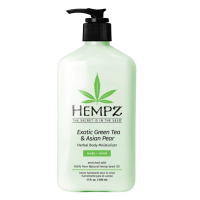Зволожуюче молочко для тіла Зелений чай-Азіатська груша - Hempz Exotic Green Tea & Asian Pear Herbal Body Moisturizer 500 мл