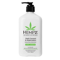 Зволожуюче молочко для тіла Кокос-Кавун - Hempz Fresh Coconut & Watermelon Herbal Body Moisturizer 500 мл