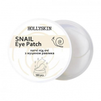 Патчі під очі з муцином равлика - Hollyskin Snail Eye Patch 100 шт
