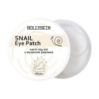 Патчі під очі з муцином равлика - Hollyskin Snail Eye Patch 100 шт