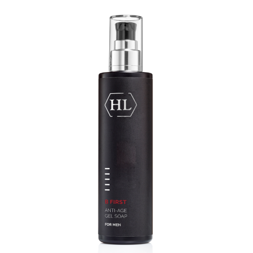 Очищувальне гель-мило для чоловіків - Holy Land Cosmetics Be First Anti-Age Gel Soap 250 мл