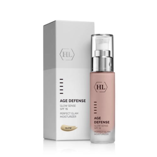 Зволожувальний крем із тонувальним ефектом - Holy Land Age Defense Glow Sense SPF 15 50 мл