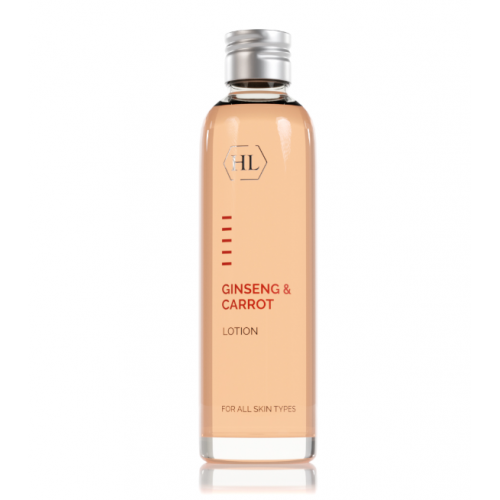 Зволожуючий лосьйон з екстрактом женьшеню і морквяним маслом - Holy Land Cosmetics Ginseng Carrot Lotion 70 мл