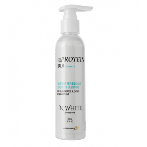 Бальзам для фіксації структури волосся - IN WHITE Fix-Protein
