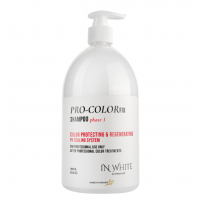 Шампунь для фіксації структури та кольору волосся - IN WHITE Pro-Color Fix 1000 мл