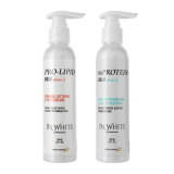 Набір для відновлення (маска 150 мл + бальзам 150 мл) - IN WHITE Professional Advanced Repair Duo