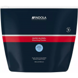 Безпиловий Освітлюючий порошок Блакитний Indola Profession Rapid Blond + Blue Dust-Free Powder, 450 гр