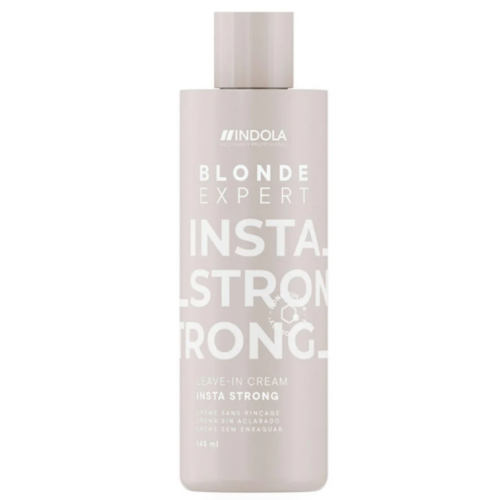 Крем для зменшення пористості після освітлення або знебарвлення Indola Professional Blonde Expert Insta Strong Leave-In Cream 145 мл