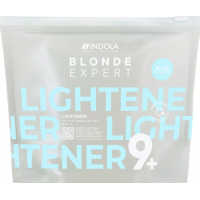 Пудра для знебарвлення волосся блакина - Indola Blonde Expert Lightener 9+ Blue Powder 450 гр