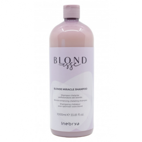 Хелатуючий шампунь для блонд волосся - Inebrya Blonde Miracle Shampoo