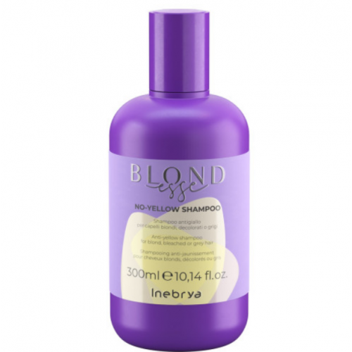 Шампунь для світлого волосся - Inebrya Ice Cream Blondesse No-Yellow Shampoo
