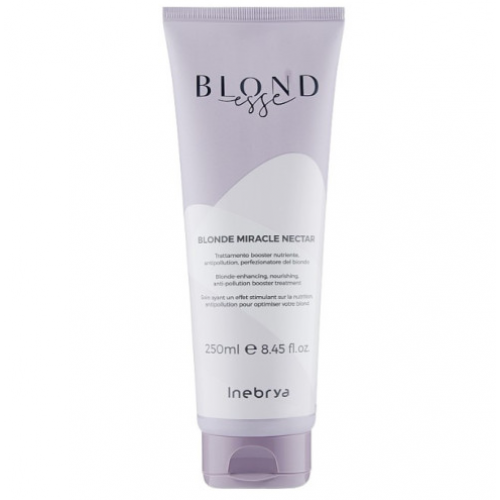 Інтенсивна живильна маска для блонду та мелірованого волосся - Inebrya Blonde Miracle Nectar