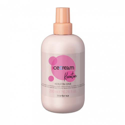 Багатофункціональний спрей з кератином 15 в 1 - Inebrya Keratin One Multi-action 200 мл