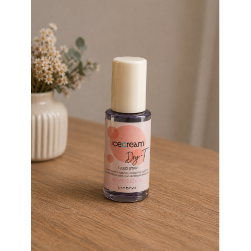 Відновлююча сироватка з рідкими кристалами - Inebrya Ice Cream Dry-T Fluid Star 60 мл