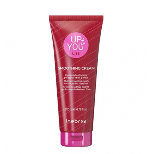 Крем для укладання неслухняного волосся - Inebrya Up To You Liss Smoothing Cream