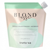 Inebrya Blondesse Reduct Color Powder - Antibrass Пудра, що освітлює, з зеленими мікропігментами 500 гр
