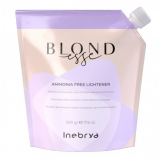 Фіолетова пудра, що освітлює, без аміаку - Inebrya Blondesse Ammonia Free Lightener 500 гр