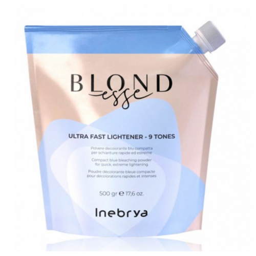 Пудра освітлююча синя - Inebrya Blondesse Ultra Fast Lightener 9 Tones 500 гр