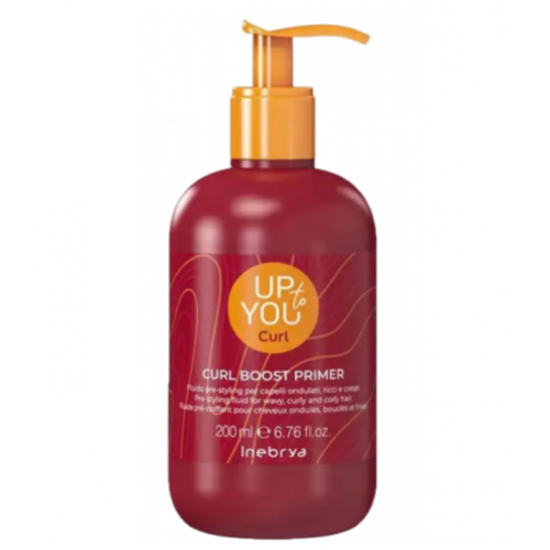 Праймер-флюїд для зволоження локонів - Inebrya Up To You Curl Boost Primer 200 мл