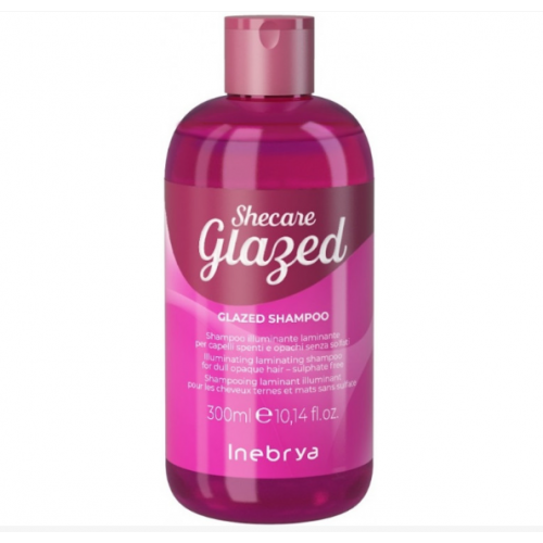 Шампунь для блиску волосся з ефектом глазурування - Inebrya Shecare Glazed Shampoo