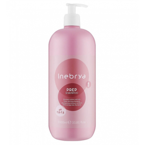 Шампунь для глибокого очищення волосся - Inebrya Prep Deep Cleansing Shampoo 1000 мл