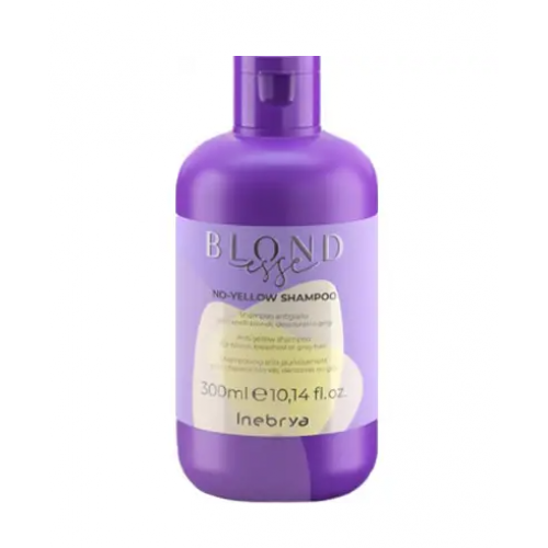 Шампунь для світлого волосся - Inebrya Ice Cream Blondesse No-Yellow Shampoo