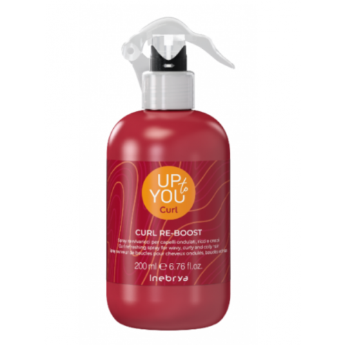 Спрей для кучерявого волосся - Inebrya Up To You Curl Re-Boost Spray 200 мл