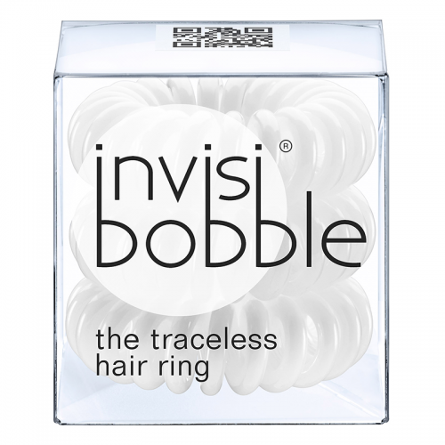 Invisibobble гумка-браслет для волосся біла