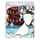 Invisibobble гумка-браслет для волосся бургунді