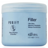 Маска-філер для волосся з кератином та гіалуроновою кислотою - Kaaral Purify Filler Filler Mask