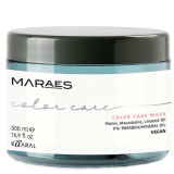 Маска для фарбованого волосся з олією макадамії та ллянною олією - Kaaral Maraes Color Care Mask