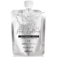 Освітлюючі вершки з гідролізатами шовку - Kaaral Blonde Elevation Hair Lightening 250 мл