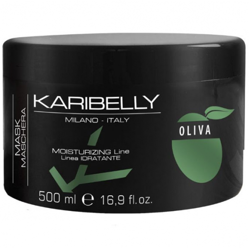 Зволожувальна маска з оливковою олією - Karibelly Oliva Moisturing Mask