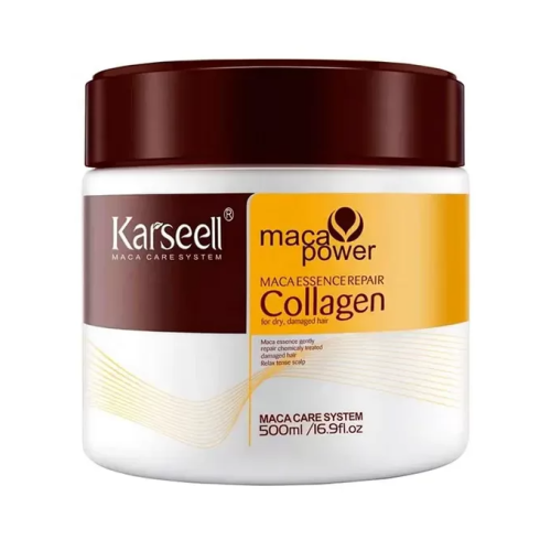Колагенова маска з аргановим маслом для відновлення волосся - Karseell Мaca Power Collagen 500 мл