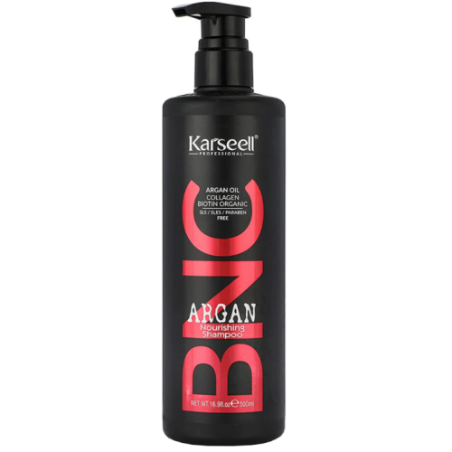 Живильний шампунь з аргановою олією - Karseell BNC Argan Nourishing Shampoo 500 мл