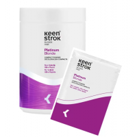 Освітлююча пудра нелетюча Платиновий Блонд - KEEN STROK Bleaching Powder Compact Non-Volatile Platinum Blond 500 гр Освітлююча пудра нелетюча Платиновий Блонд - KEEN STROK Bleaching Powder Compact Non-Volatile Platinum Blond 500 гр