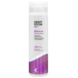 Шампунь антижовтий для блонду та освітленого волосся - KEEN STROK Platinum Shampoo